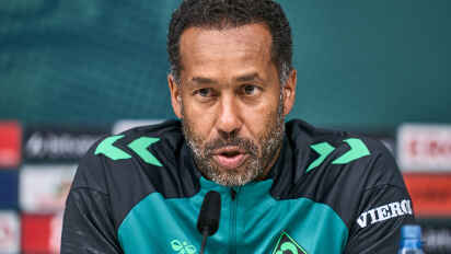 Will das DFB-Pokalspiel gegen Lüneburg nicht auf die leichte Schulter nehmen: Werder-Trainer Daniel Thioune.